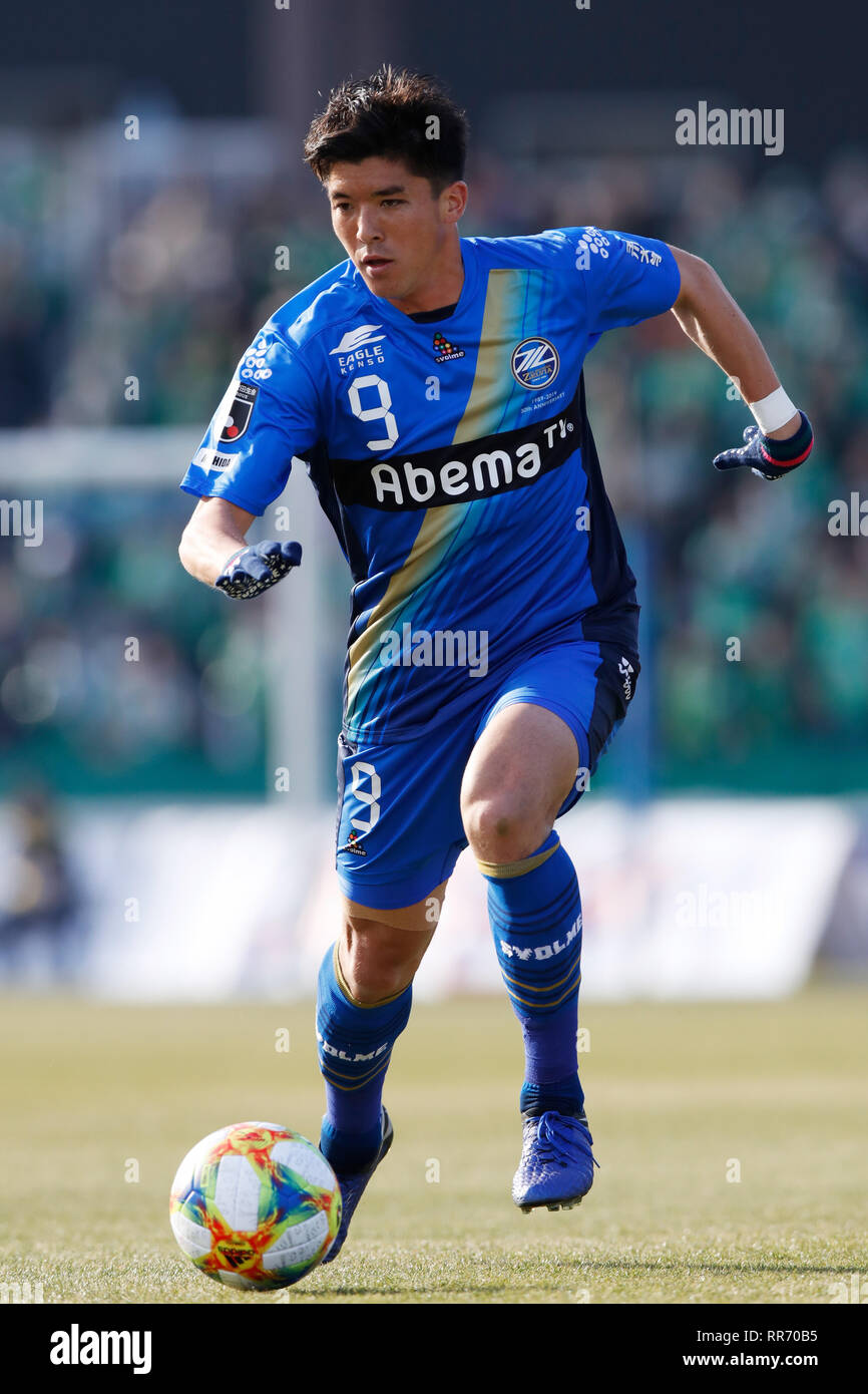 Tokyo, Japan. 24th Feb, 2019. Cayman Togashi (Zelvia) Football/Soccer ...