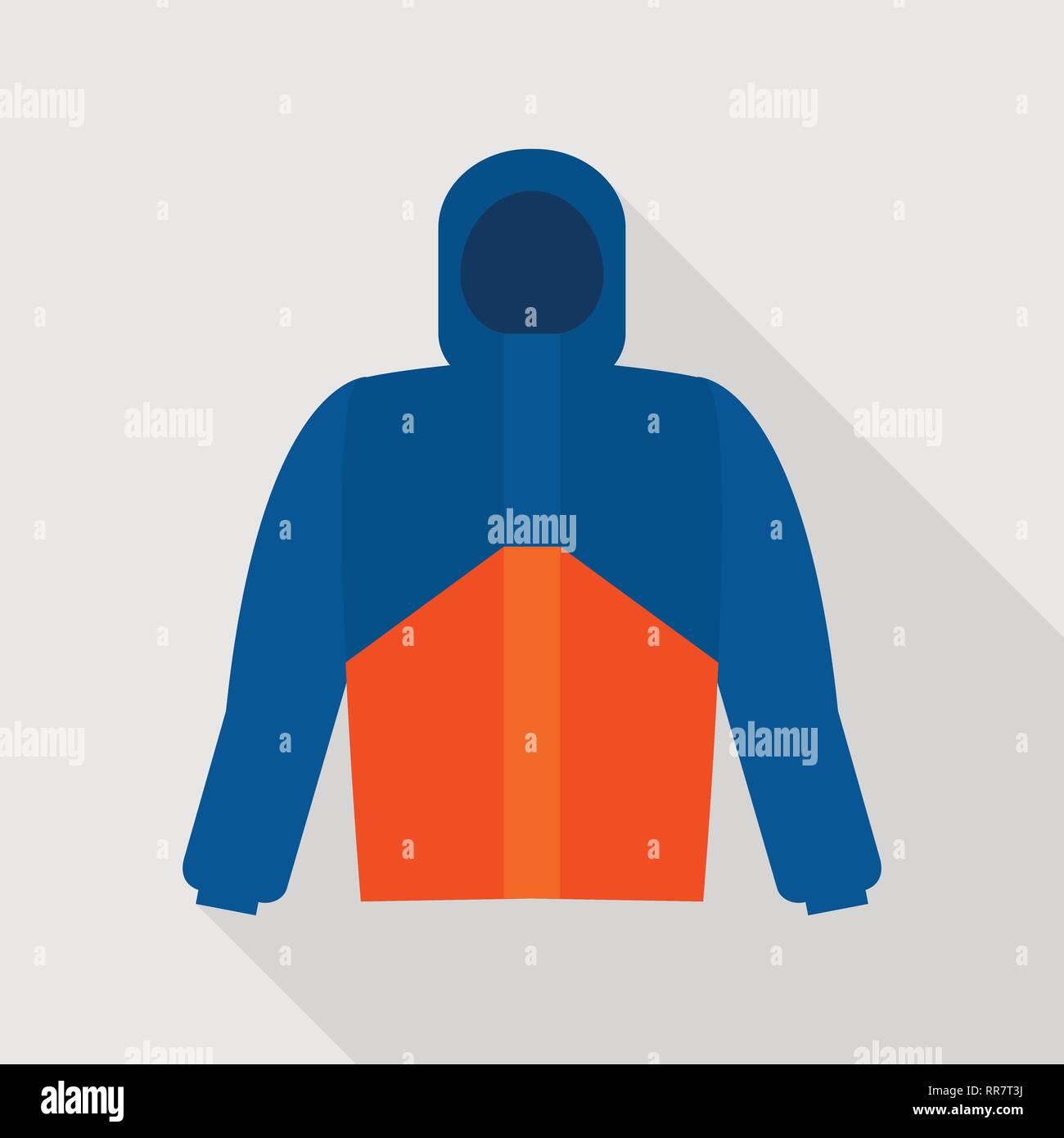 Mountain jacket icon, flat style Stock Vector Image & Art - Alamy
