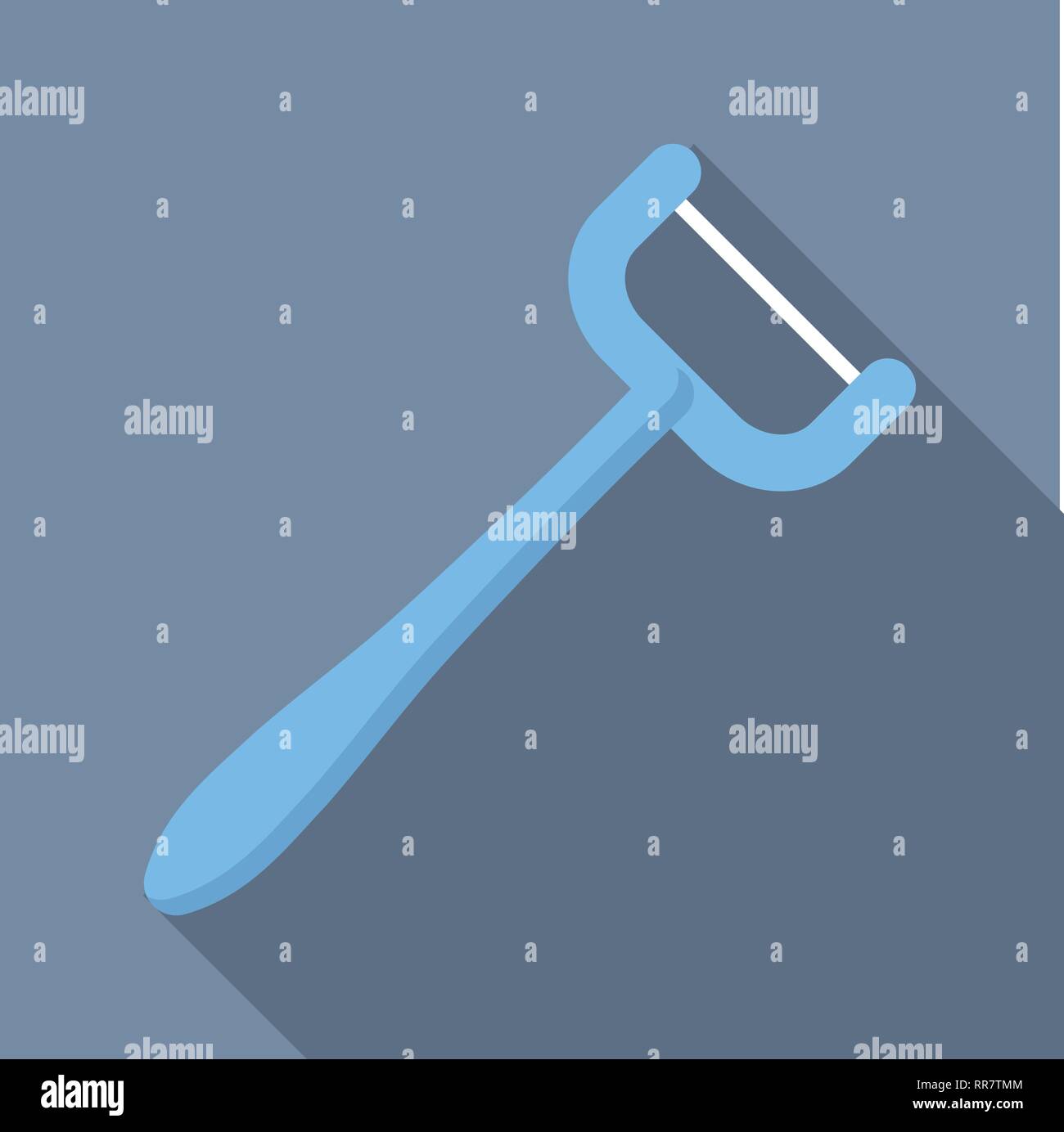 Dental floss on stick icon, flat style Stock Vector Image & Art - Alamy