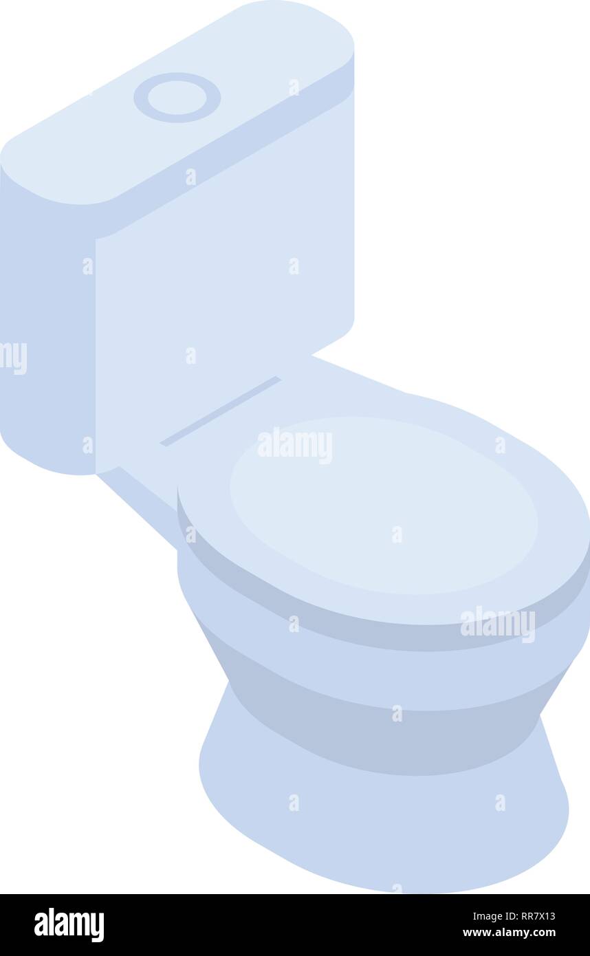 Toilet icon, isometric style Stock Vector Image & Art - Alamy