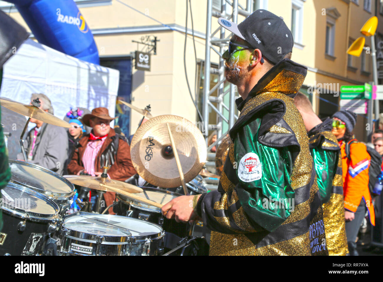 36th International carnival music festival, guggenmusic meeting in