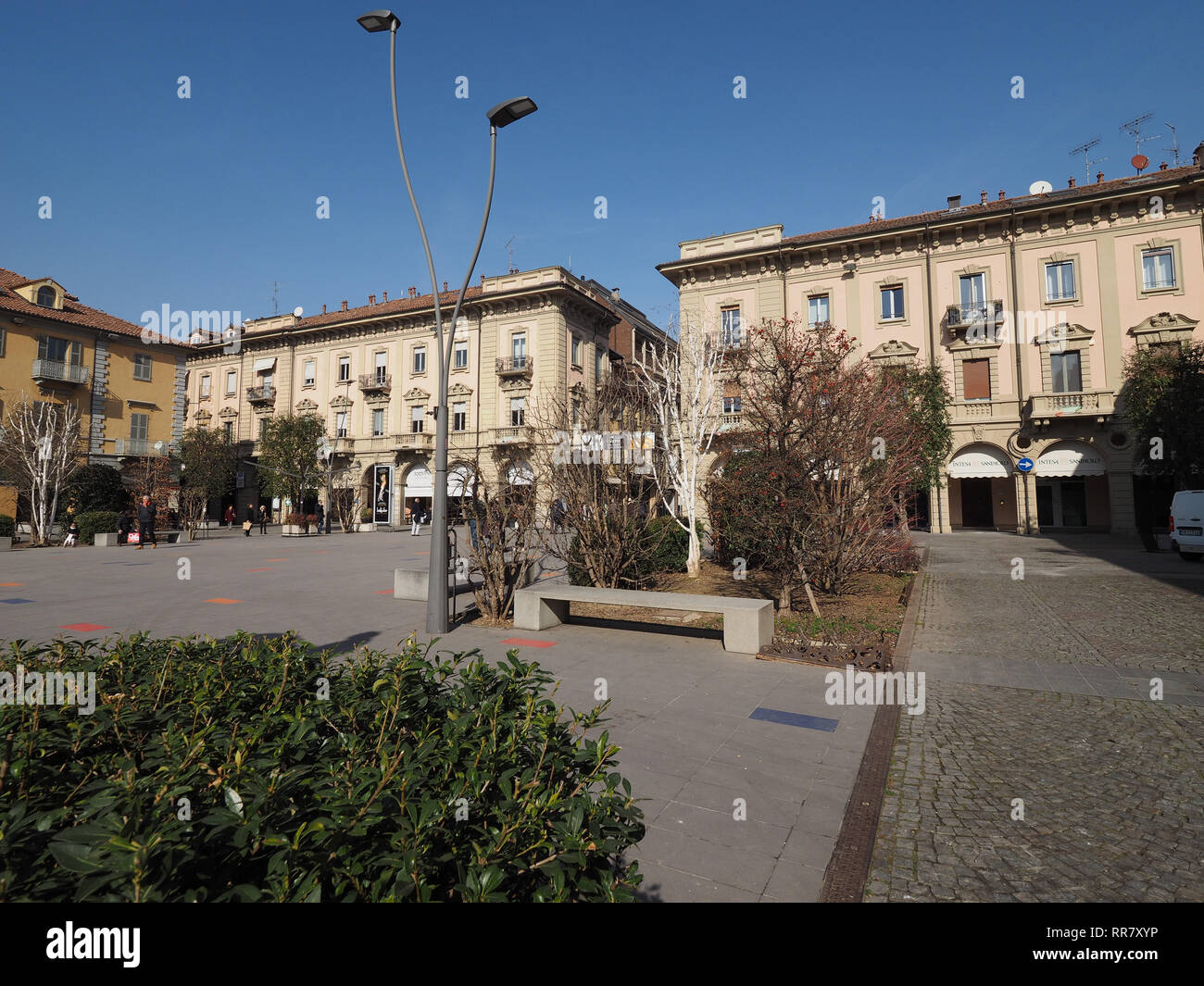 ALBA ITALY CIRCA FEBRUARY 2019 Piazza Michele Ferrero previously ALBA ITALY CIRCA FEBRUARY 2019 Piazza Michele Ferrero previously