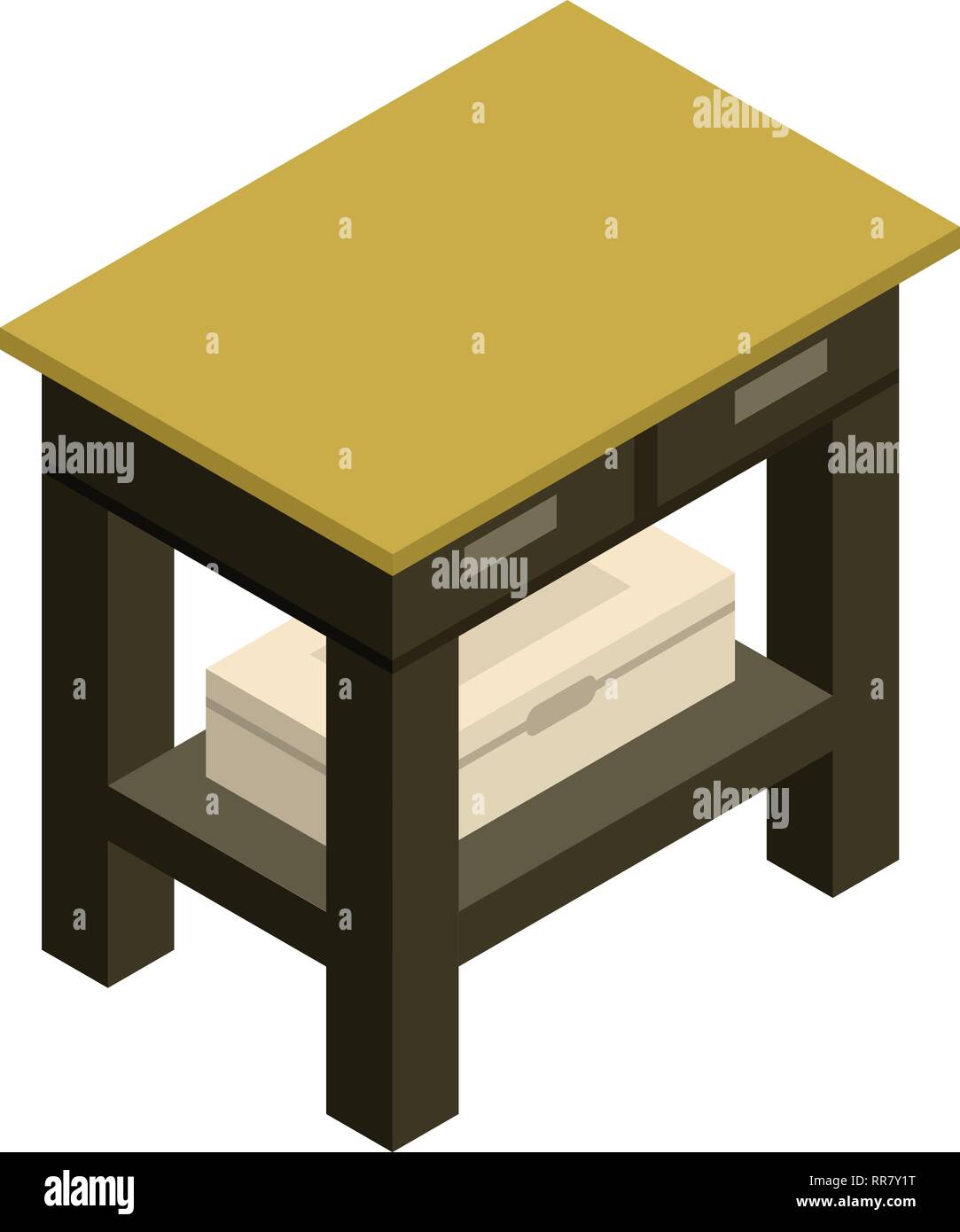 Garage table icon, isometric style Stock Vector Image & Art - Alamy