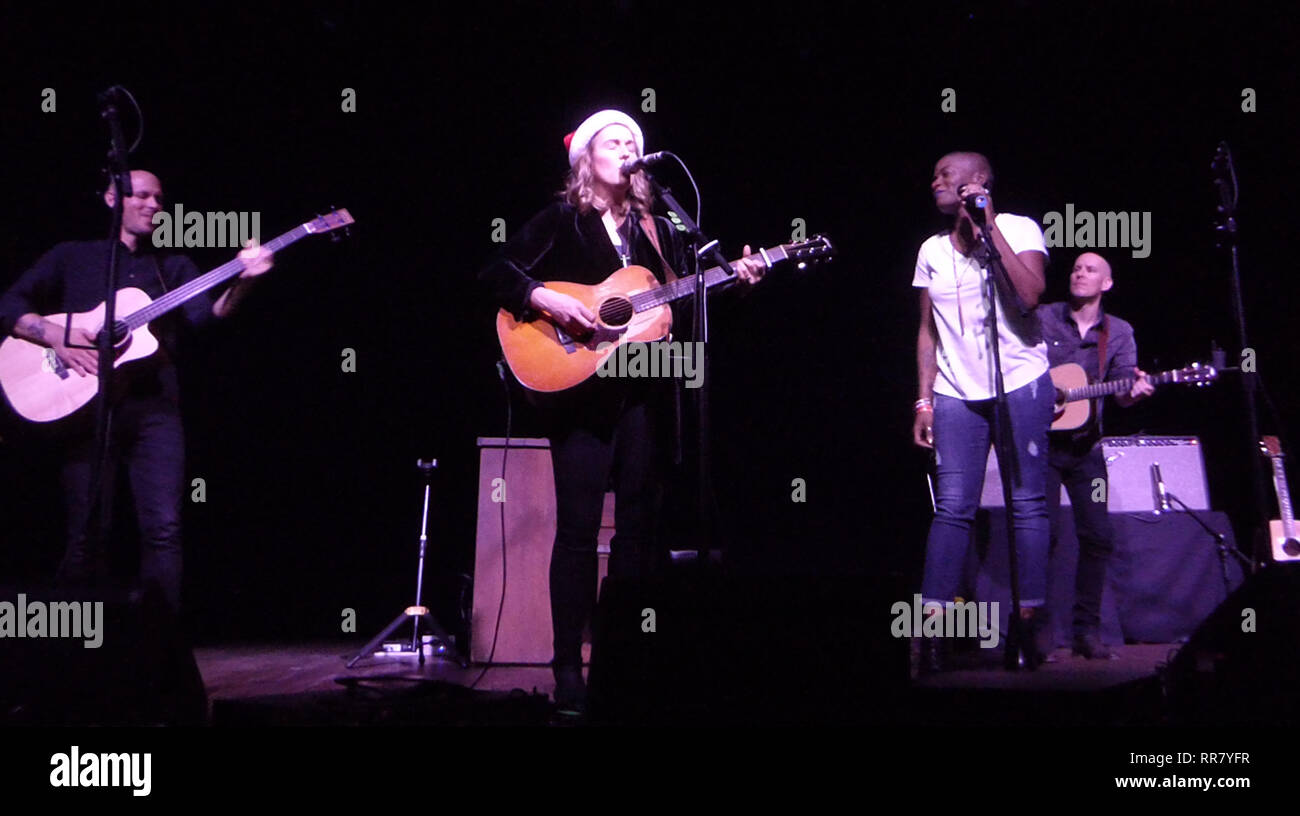 ANAHEIM, CA DECEMBER 13 Singer/musician Brandi Carlile and singer
