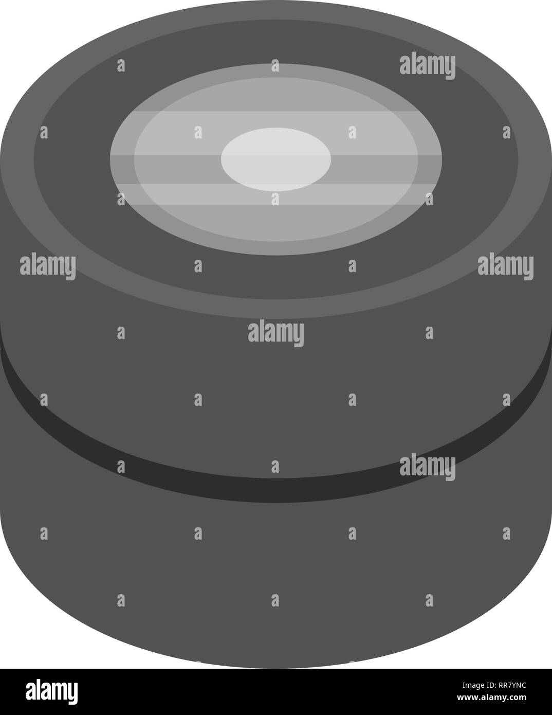 Car tires icon, isometric style Stock Vector