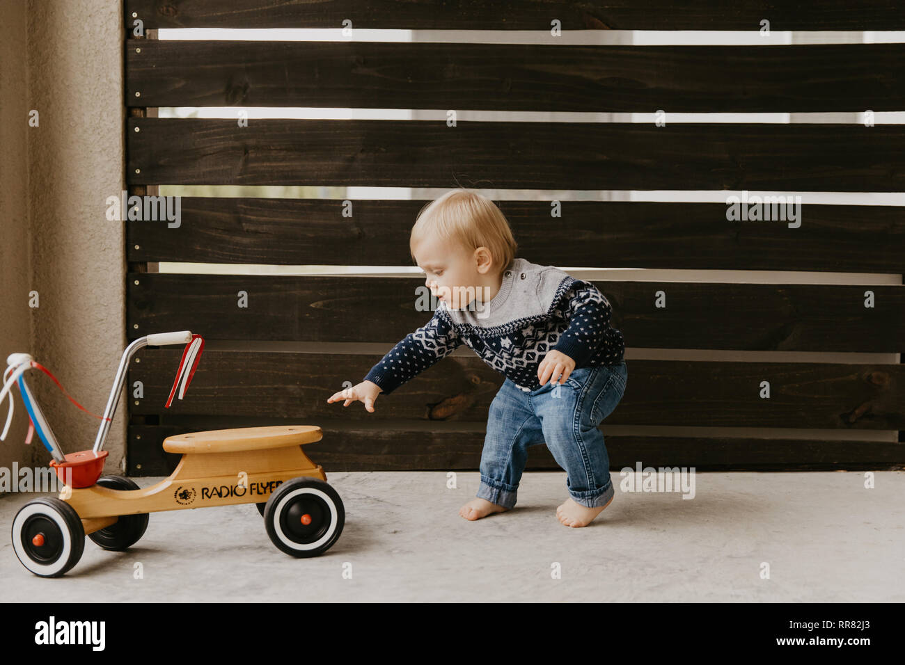 wooden scooter toddler