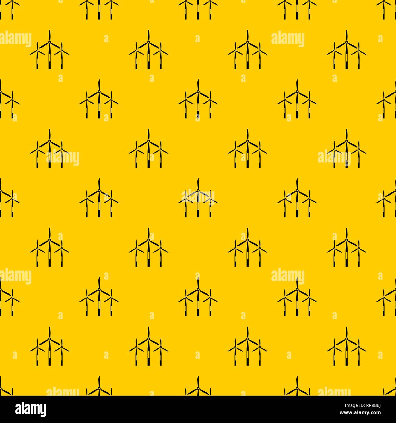 Wind generator turbines pattern vector Stock Vector Image & Art - Alamy