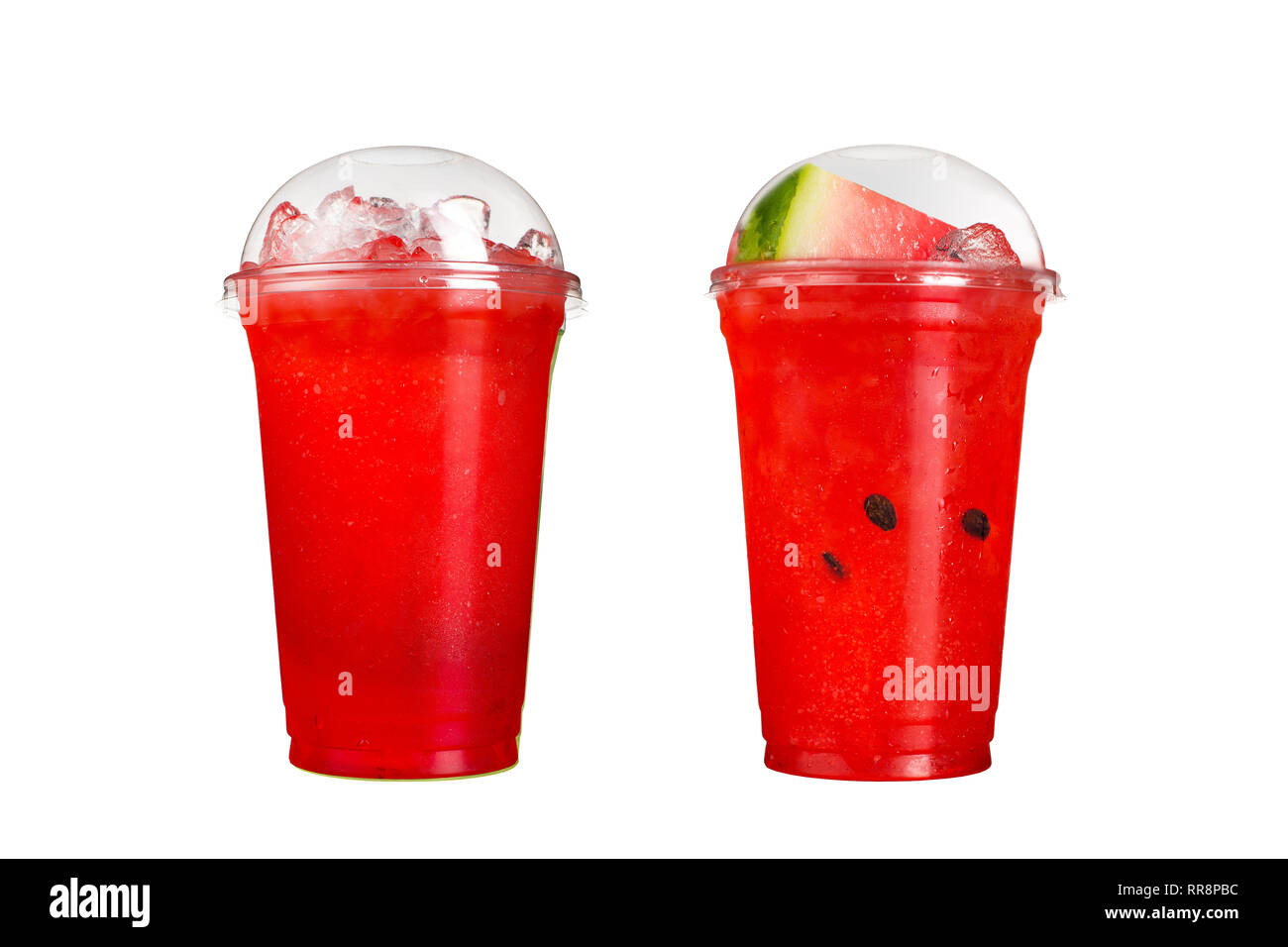 Download Plastic Cup Watermelon Juice On High Resolution Stock Photography And Images Alamy Yellowimages Mockups