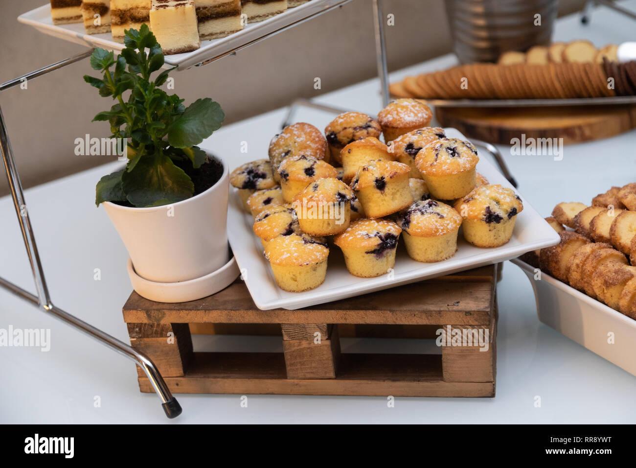 Small Snacks Small snacks on the table in the restaurant Stock Photo - Alamy