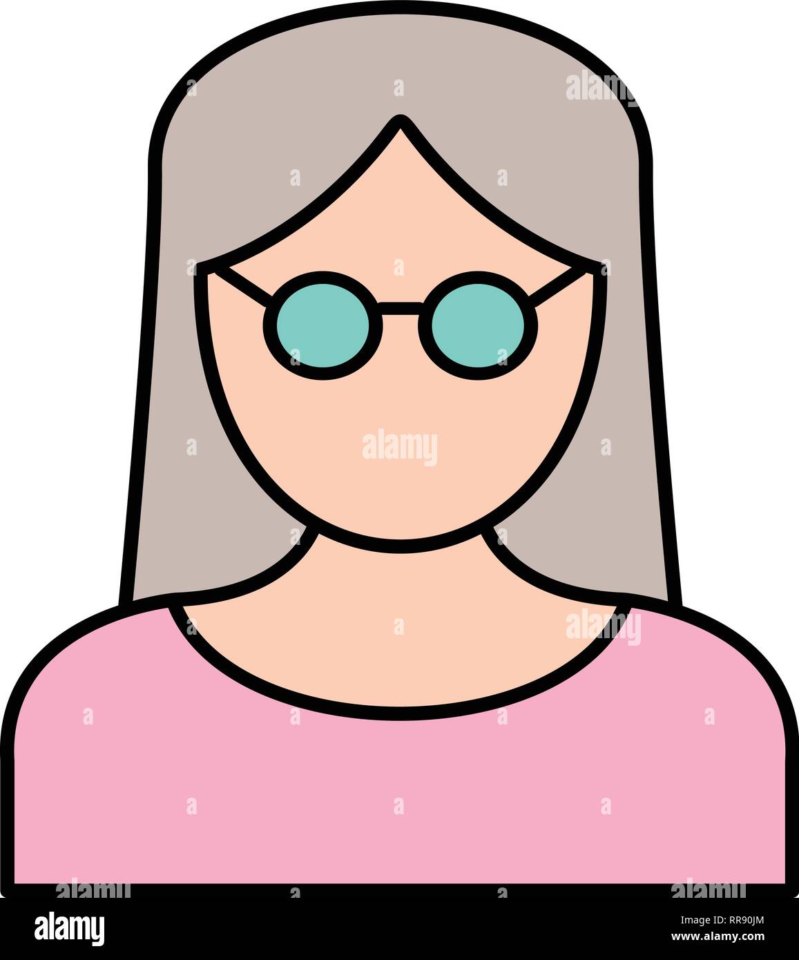 Female Scientist Vector Icon Sign Icon Vector Illustration For Personal ...
