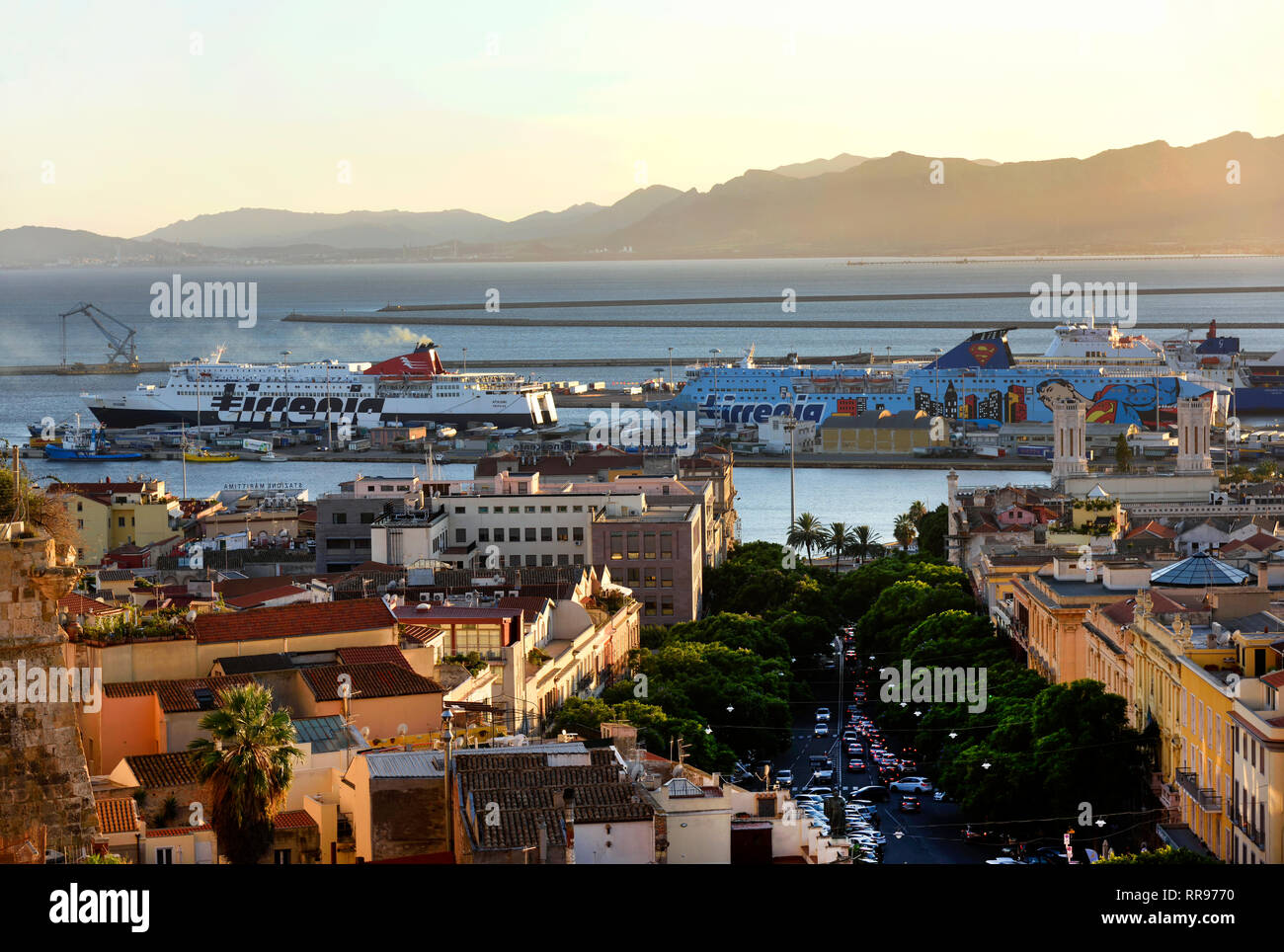 Cagliari Sardinia Italy Stock Photo