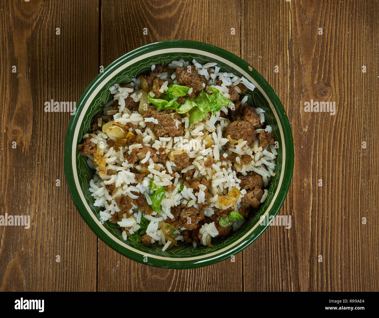 Jailhouse Rice, delicious casserole recipe with rice, ground beef and ...