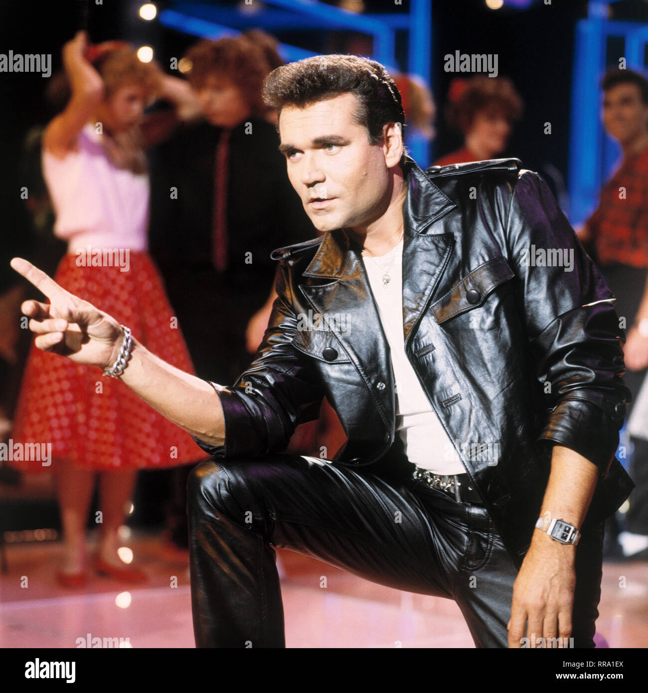 TED HEROLD, Rock'n'Roll-Sänger, 80er Jahre. United Archives / kpa/Reiss /  Portrait, Musik, Sänger, Musiker, Rock'n'Roll, 80er / Überschrift: TED  HEROLD Stock Photo - Alamy