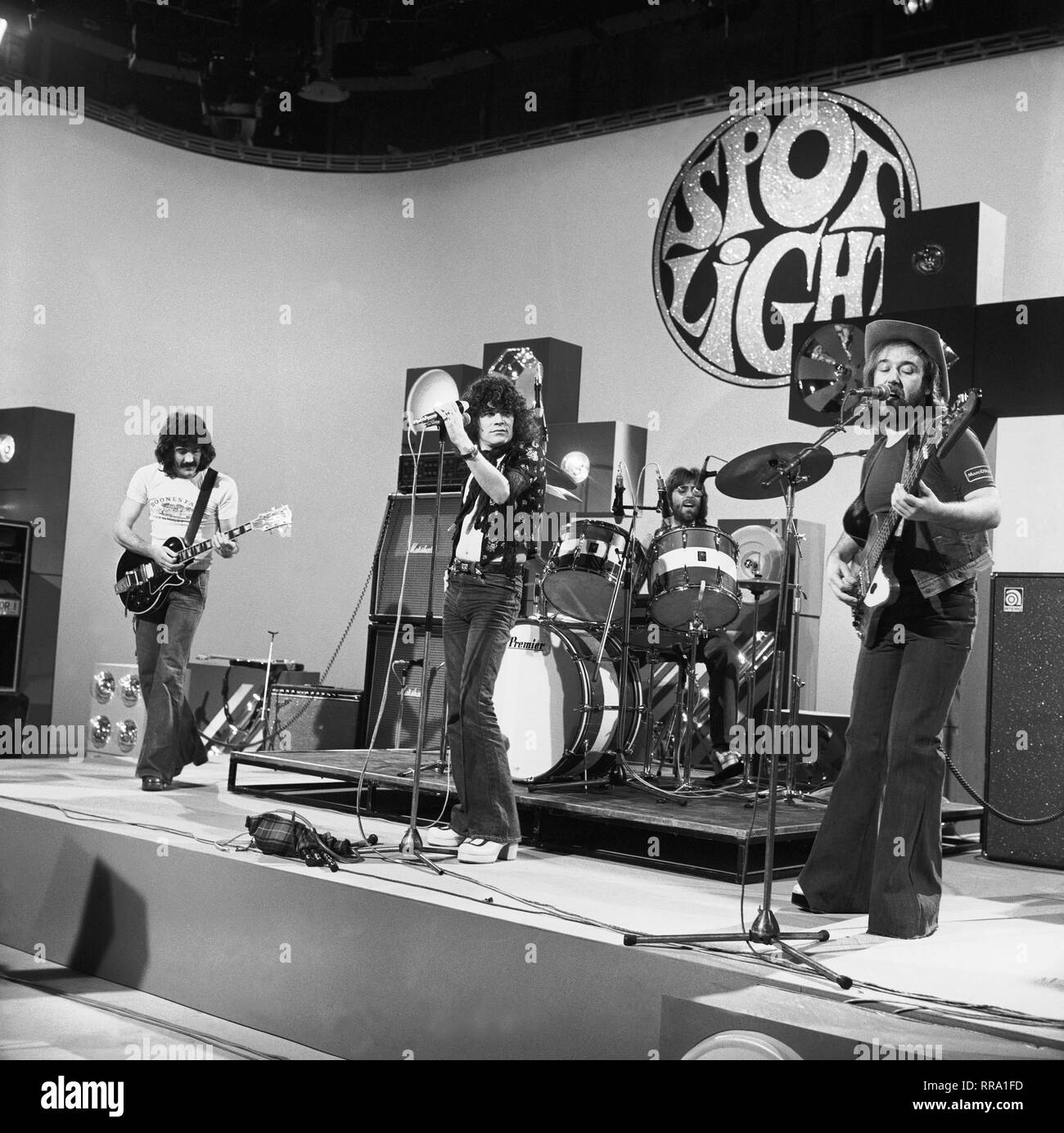 NAZARETH / Die schottische Rockband NAZARETH, 70er Jahre. B18396 / Musik, Band, Rock, 70er / Überschrift: NAZARETH Stock Photo