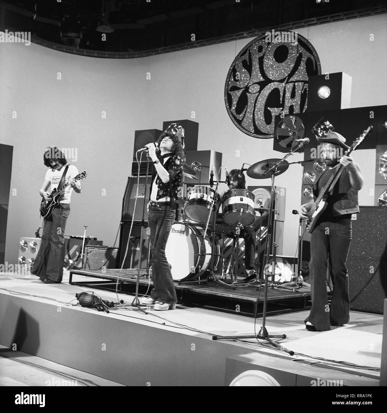 NAZARETH / Die schottische Rockband NAZARETH, 70er Jahre. B18395 / Musik, Band, Rock, 70er / Überschrift: NAZARETH Stock Photo