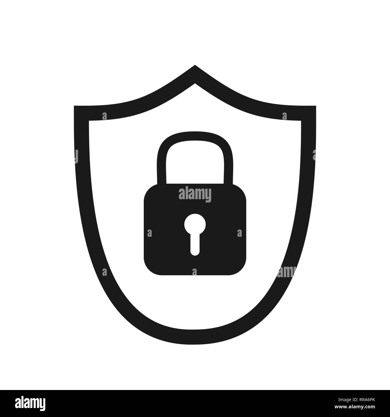 virus shield or security shield icon for apps or websites Stock Vector ...