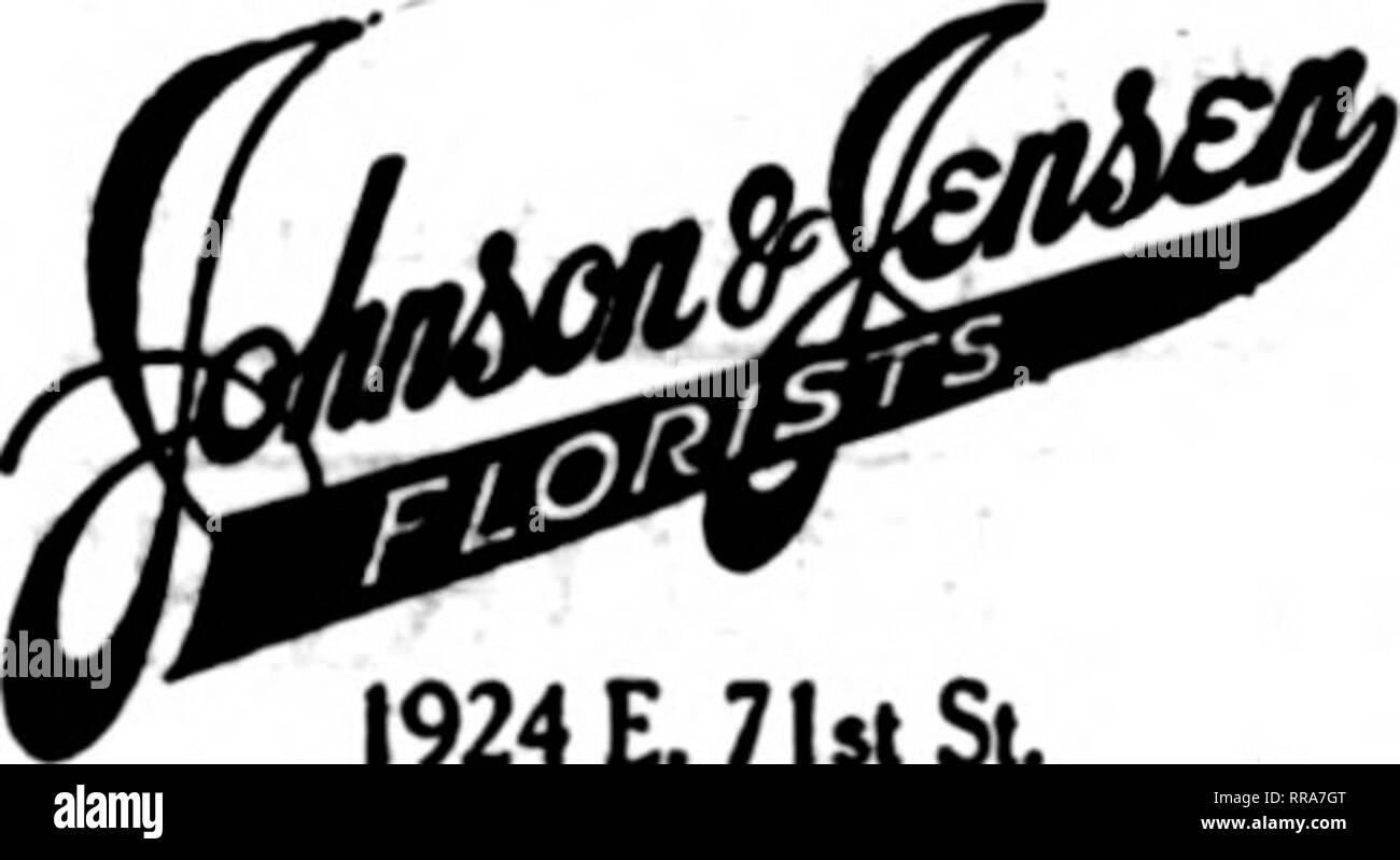 . Florists' review [microform]. Floriculture. .PALMER HOUSE DRAKE HOTEL BLACKSTONE HOTEL Member F. T. D. Send Your CHICAGO Orders to H. N. BRUNS Best Eauipped Retail Store on the West Side 3040 W. Madison St., CHICAGO, ILL.. 1924 E. 71st St. Chicago Dclimiet made lo any put cH ibc dty mi.tJtnA*. Ser- •ioe is oaf molto. ROCKFORD. ILL,, and Vicinity ROCKFORD FLORAL CO. 103 West State Street Prompt deliveries to ROCKFORD COLLEGE ROCKFORD, ILL, and Vicinity SWAN PETERSON &amp; SON, Inc. ^y.^B! Comer E. State and Longwood Streets GALESBURG,ILL. &quot;^^^^ Pillsbury's Flower Store Member Florists' T Stock Photo
