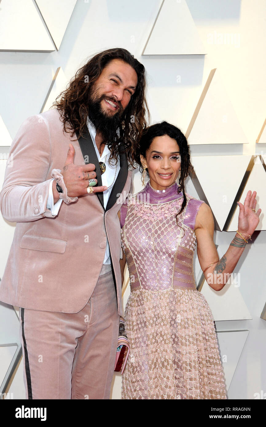 Jason Momoa And Lisa Bonet Stock Photos Jason Momoa And Lisa Bonet