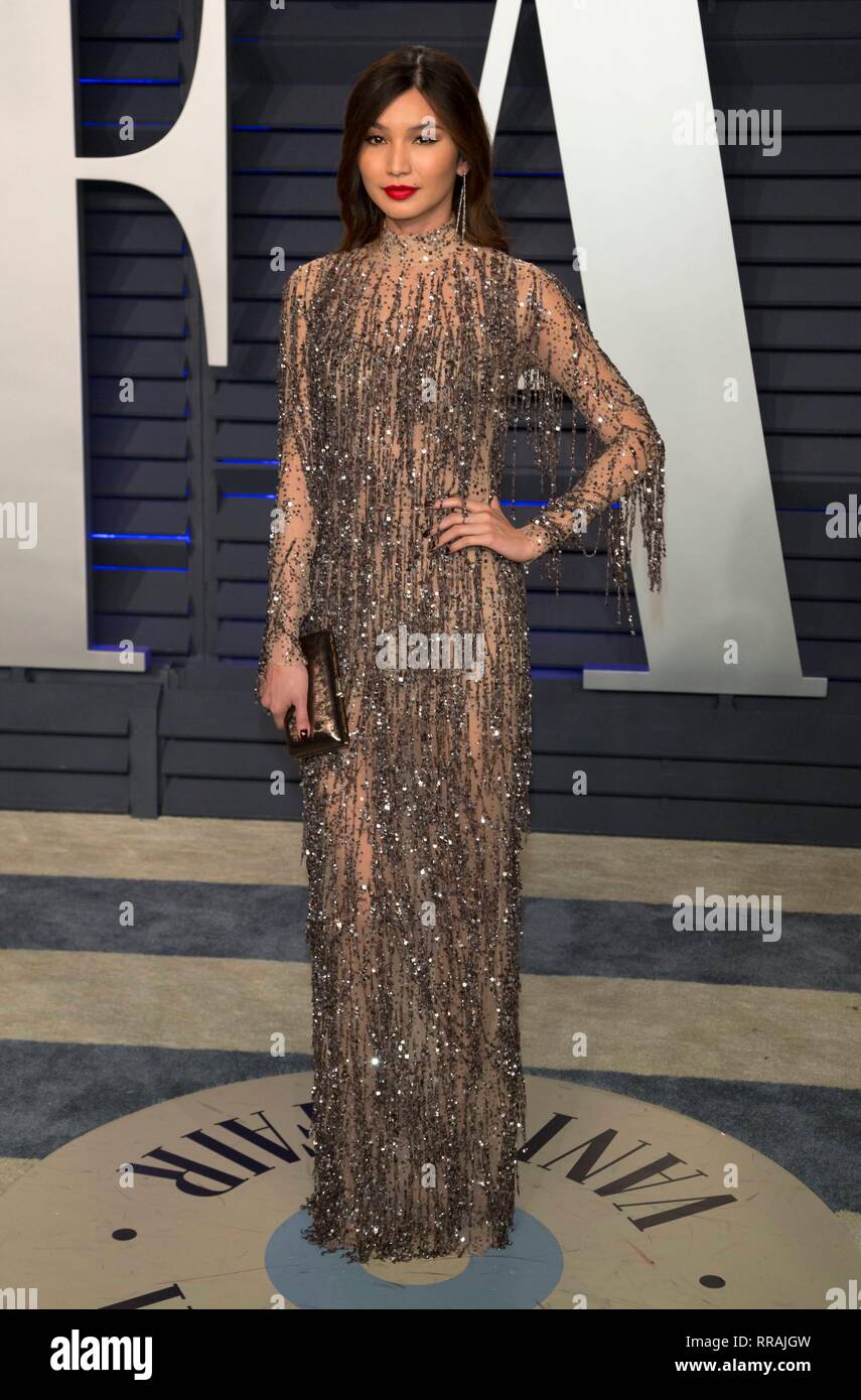 Los Angeles, California, USA. 25th Feb, 2019. Gemma Chan attends the
