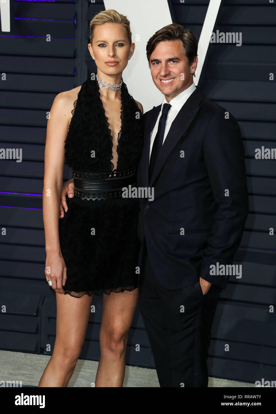 BEVERLY HILLS, LOS ANGELES, CA, USA - FEBRUARY 24: Karolina Kurkova and