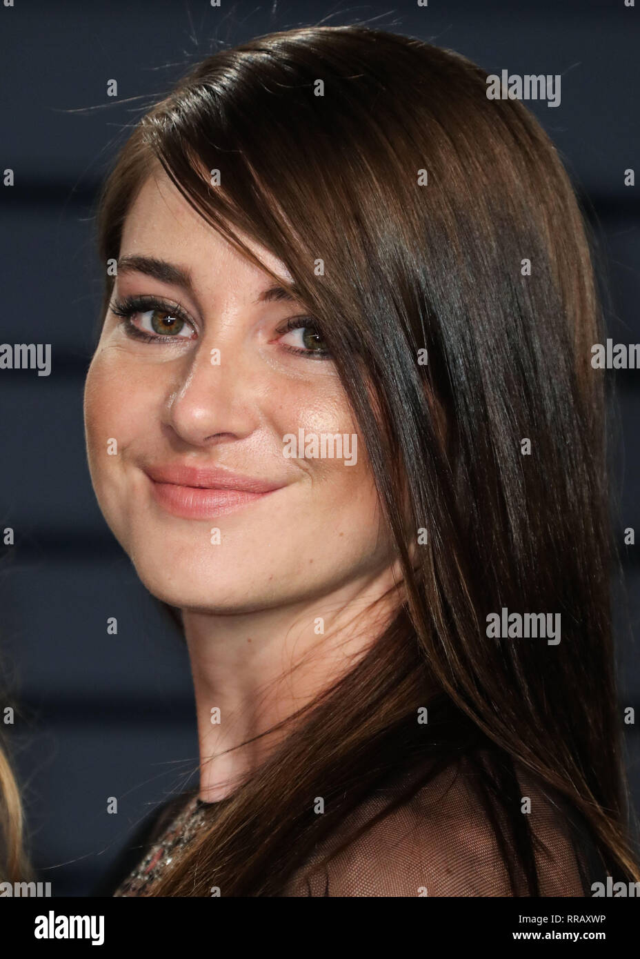 BEVERLY HILLS, LOS ANGELES, CA, USA - FEBRUARY 24: Shailene Woodley