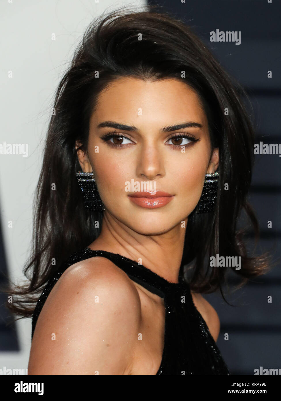 BEVERLY HILLS, LOS ANGELES, CA, USA - FEBRUARY 24: Model Kendall Jenner ...