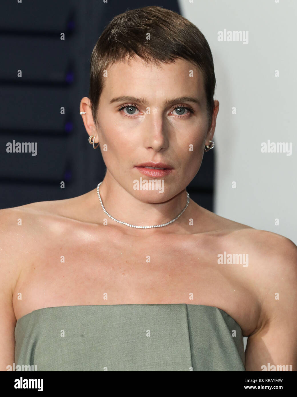 BEVERLY HILLS, LOS ANGELES, CA, USA - FEBRUARY 24: Dree Hemingway
