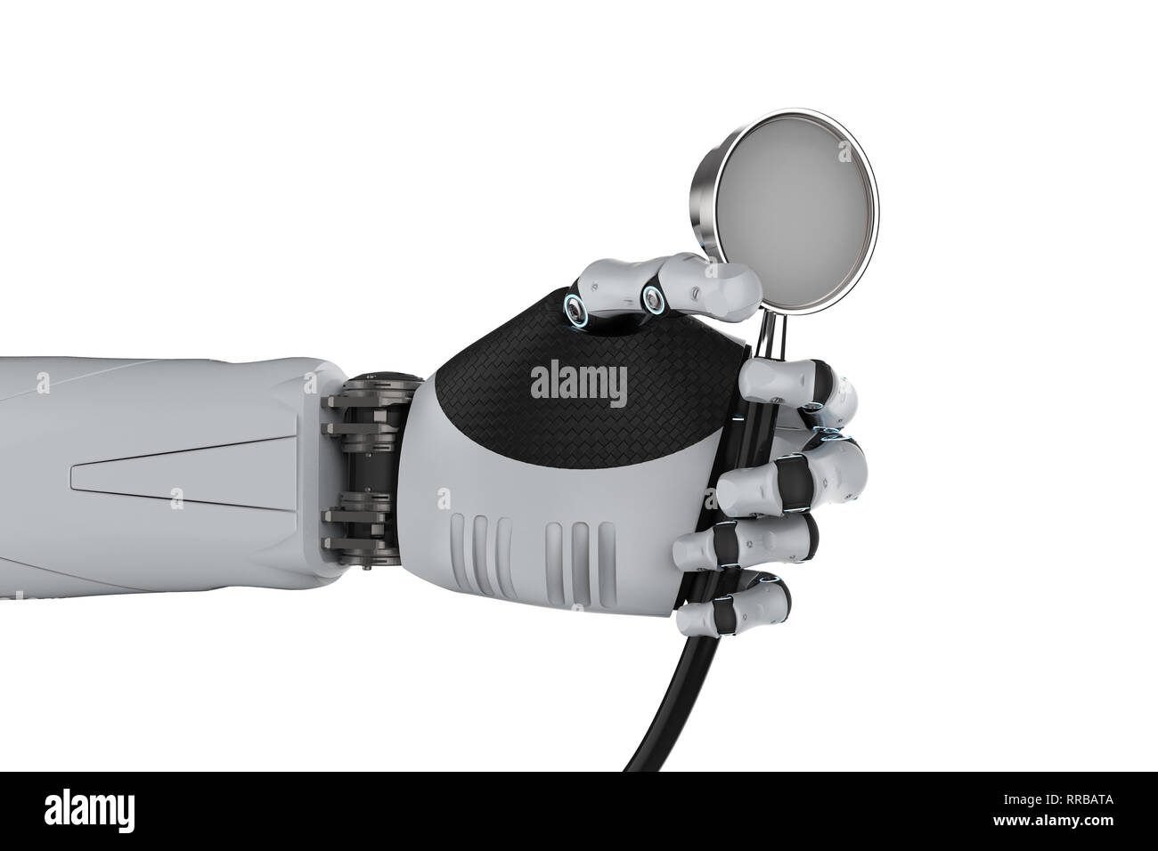 Humanoid Robot Medical Assistant Stethoscope Stock Photo - Alamy