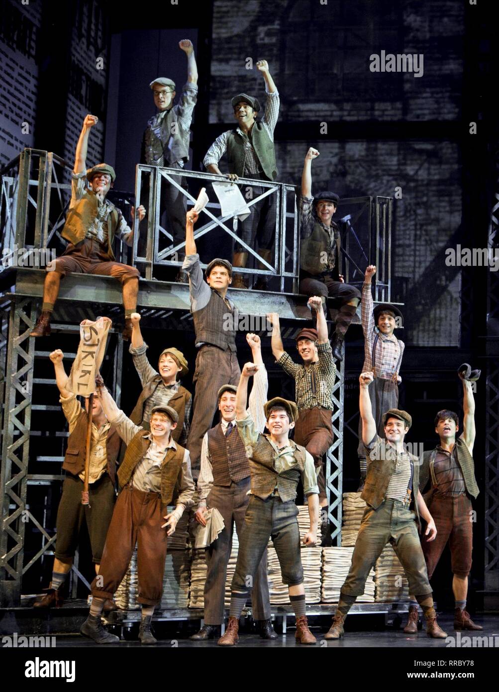 Newsies Broadway High Resolution Stock Photography And Images Alamy
