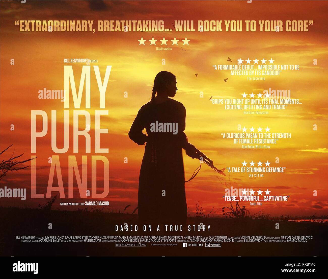 My Pure Land Movie Poster 2017 Stock Photo 238134792 Alamy