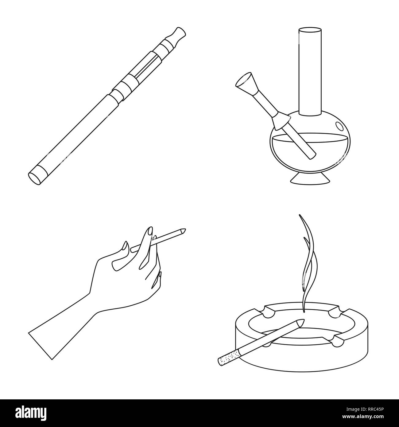 electronic,hookah,hand,ashtray,filter,bong,arm,glass,paper,break,plastic,vapor,pipe,bad,vaporizer,flask,fire,abuse,alternative,men,addict,capacity,finger,addiction,treatment,apparatus,gesture,hold,health,nicotine,smoke,statistics,refuse,stop,anti,habit,cigarette,tobacco,set,vector,icon,illustration,isolated,collection,design,element,graphic,sign,outline,line Vector Vectors , Stock Vector