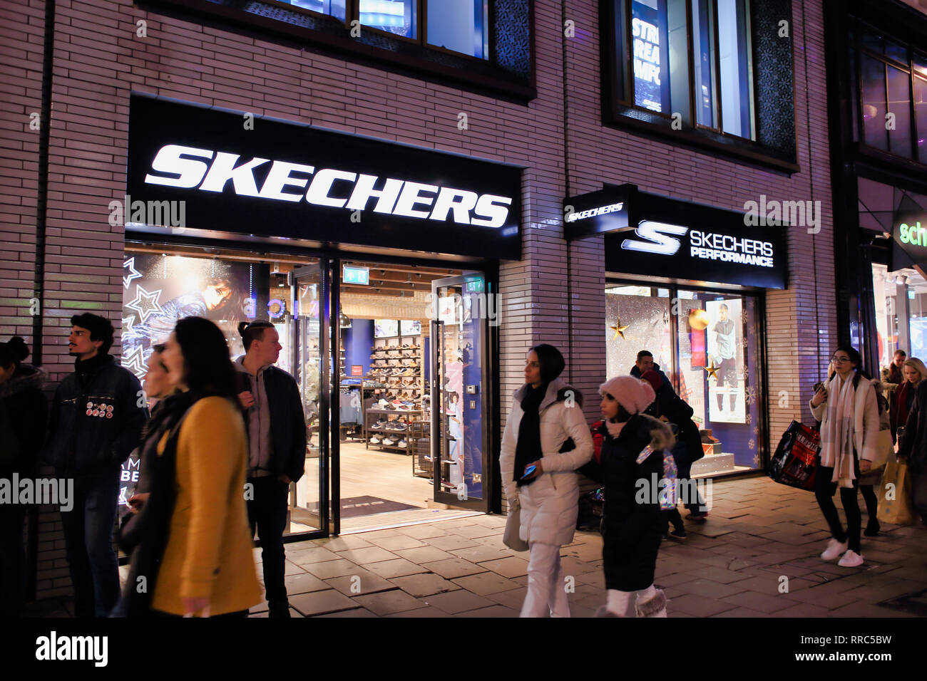 Skechers shoe shop on Oxford Street 