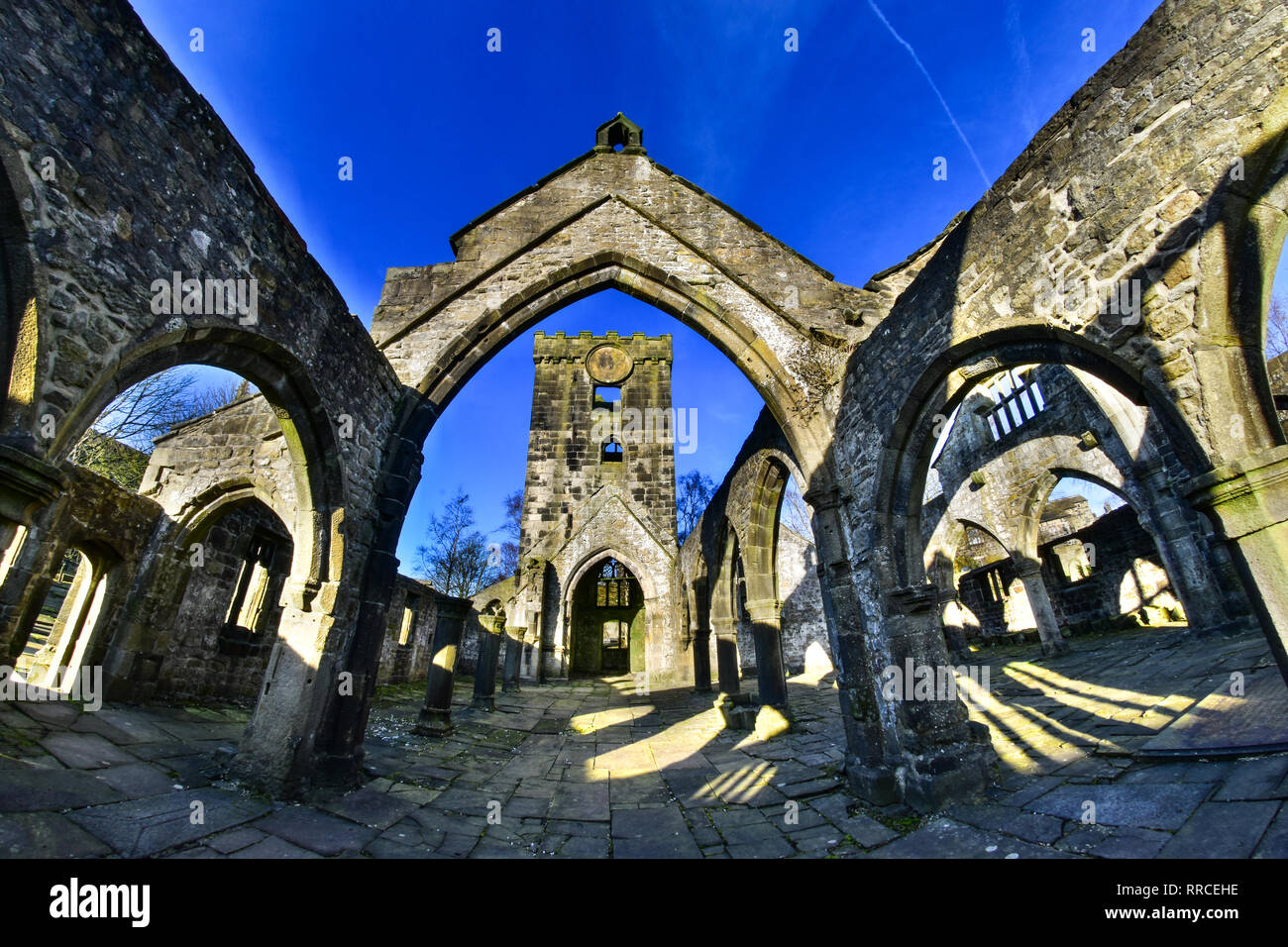 Heptonstall Churches, Heptonstall, Calderdale, West Yorkshire Stock ...