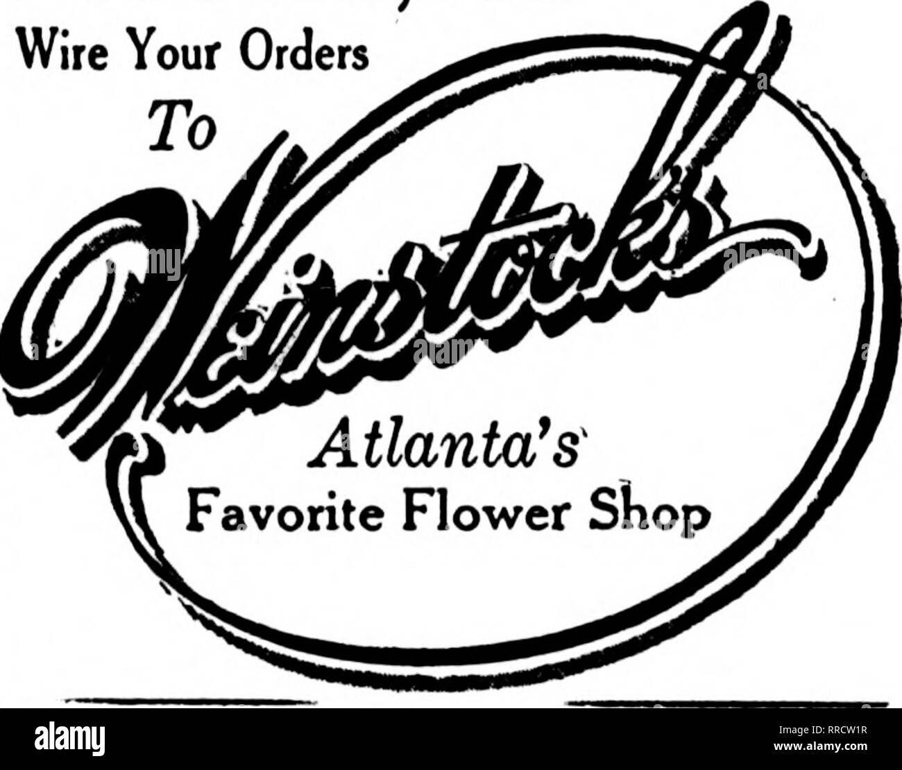 . Florists' review [microform]. Floriculture. Two Stores Members F. T. D. cve nnd Evecution Member Florists' Telenrapli Delivery to Send all MEMPHIS Orders THE FLOWER SHOP 61 Union Avenue MEMPHIS. TENNESSEE Memphis, Tenn. JOHNSON'S GREENHOUSES 161 MADISON AVE. Established 1888 Mfiiaber FloriBts' Telegraph Delivery Ass'n ATLANTA, GA. Lawrence Floral G). Supply Flowers for all Occasions in Georgia Member . T. D. ALBANY, GA. &quot; Jack Smith Greenhouse Co., Florid HAGERSTOWN, MD. HENRY A. HESTER &amp; SONS Members Florists' Telegraph Delivery Ass'n Mary Johnston, Florist Nee Paterson •i'il-'ia?  Stock Photo