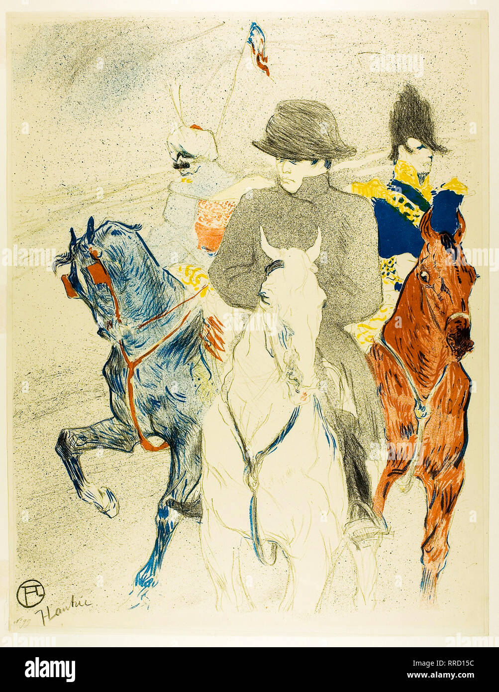 Napoleon, drawing by Henri de Toulouse-Lautrec, 1895, print Stock Photo