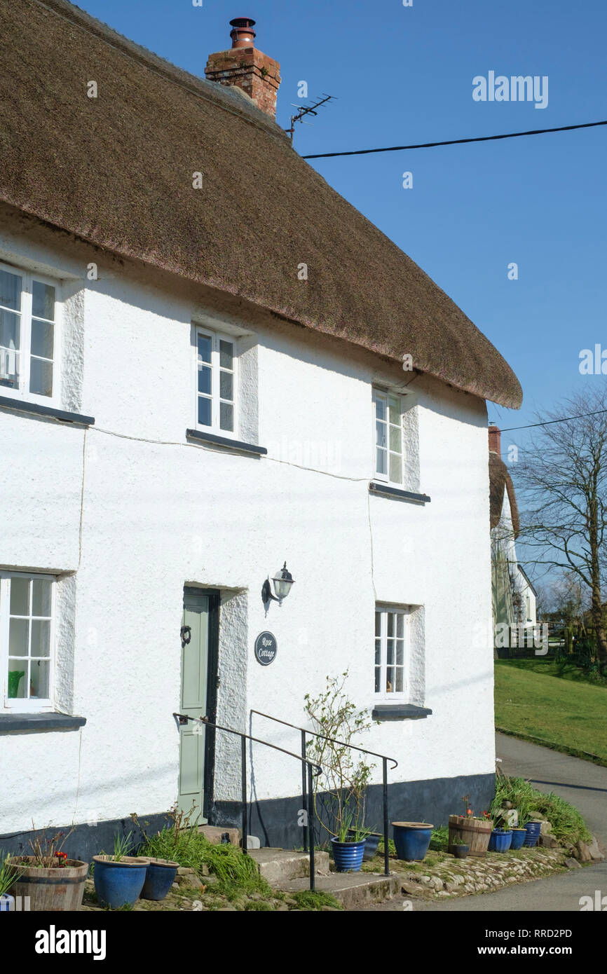 Iddesleigh a village in North Devon UK Stock Photo Alamy