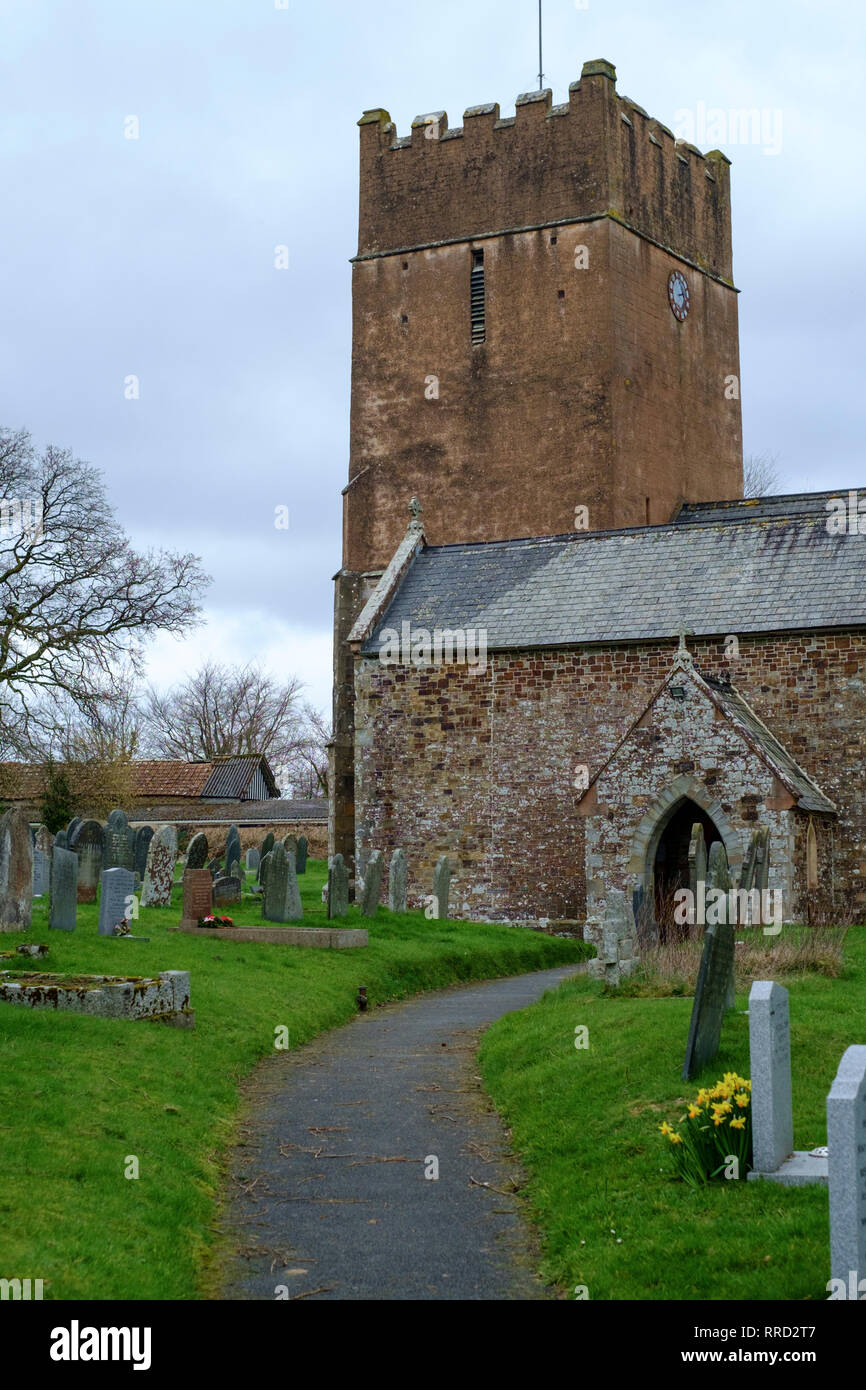 Around Dolton a village in the Torridge district of North Devon UK