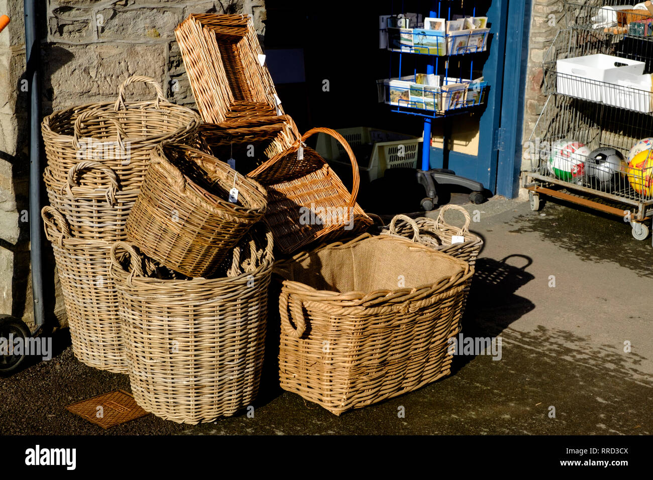 HayonWye a small market town in Brecknockshire Wales UK Stock Photo