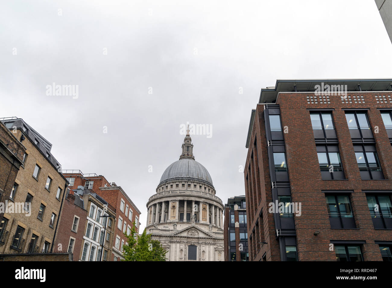 St Paul Cathedral in London Stock Photo