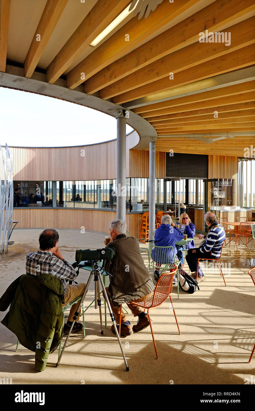 the lookout facility, holkham estate, north norfolk, england Stock