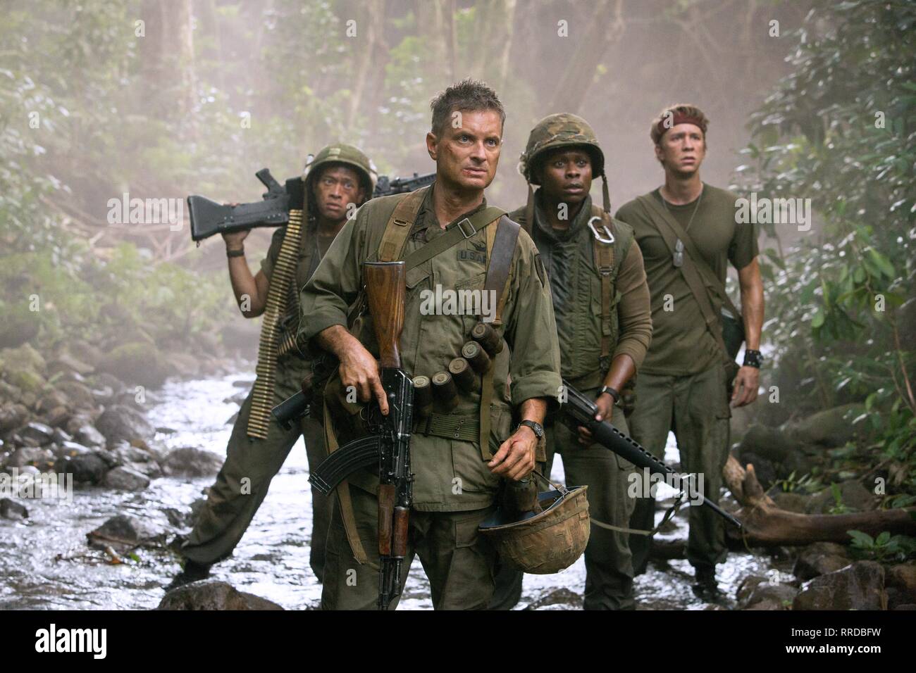 Kong Skull Island Dat Phan Shea Whigham Jason Mitchell Thomas Mann 2017 Stock Photo Alamy