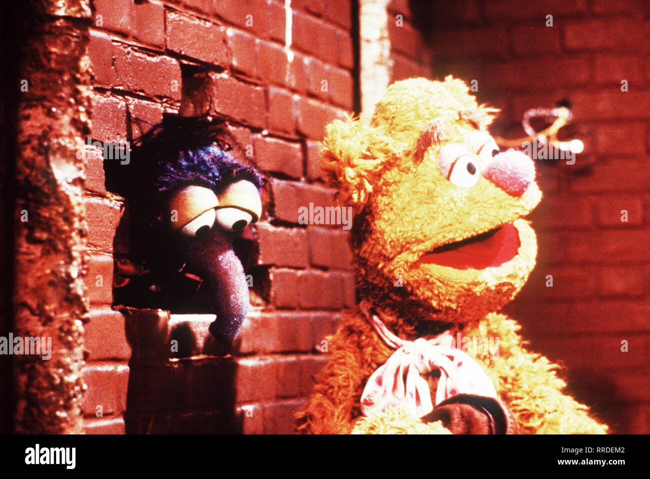 Die Muppet Show aka. The Muppet Show, TV Serie 1976-1981 Macher: Jim Henson, Fozzie Bear und Gonzo / Überschrift: Die Muppet Show aka. The Muppet Show, TV Serie 1976-1981 Stock Photo