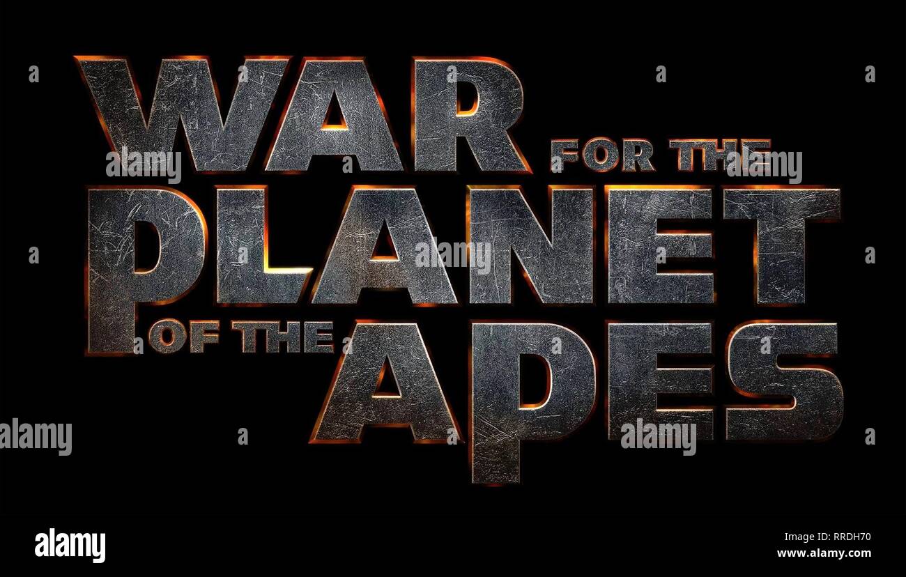 Of The Apes Movie Poster High Resolution Stock Photography and