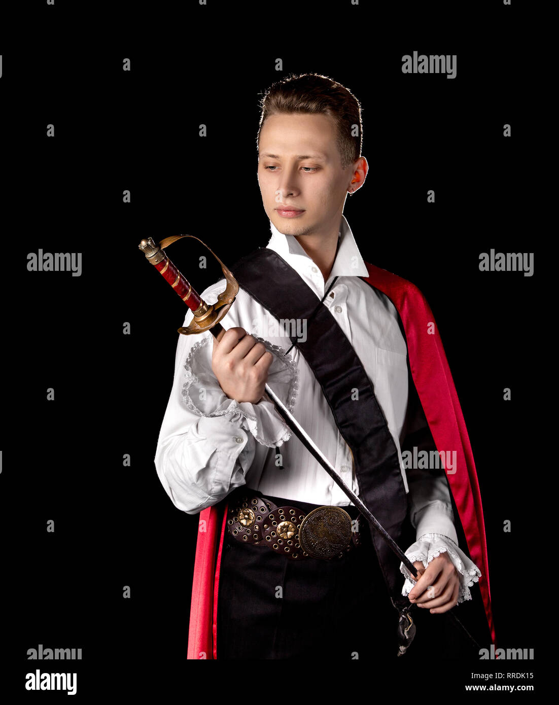 image of a handsome man portrait of a young actor Stock Photo - Alamy