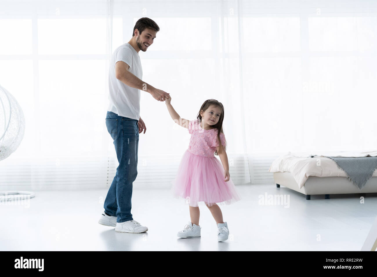 Are not Very young little girl loves daddy think, what That can Very young little girl loves daddy
