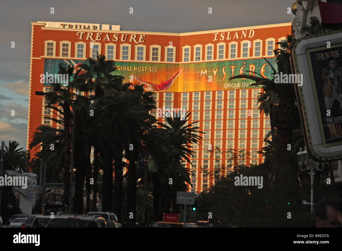 Treasure Island Hotel & Casino in Las Vegas, NV, USA Stock Photo
