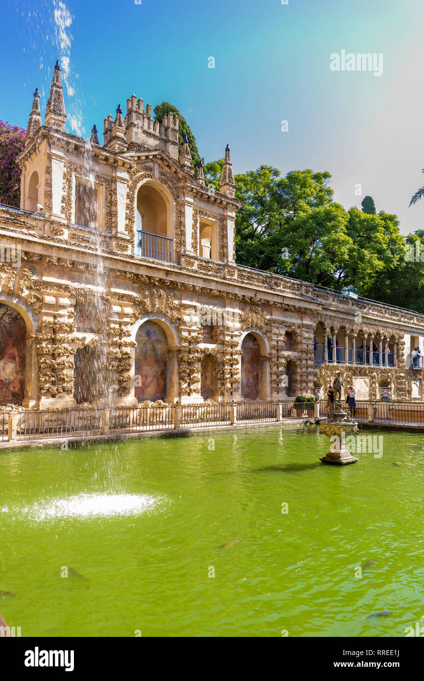 Real Alcazar Hi res Stock Photography And Images Alamy