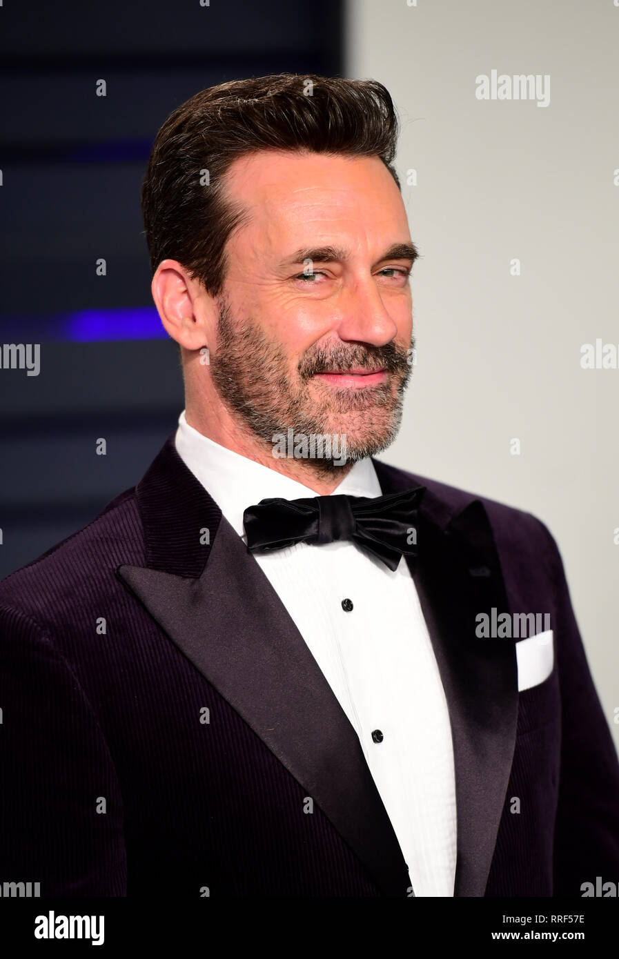 Jon Hamm attending the Vanity Fair Oscar Party held at the Wallis