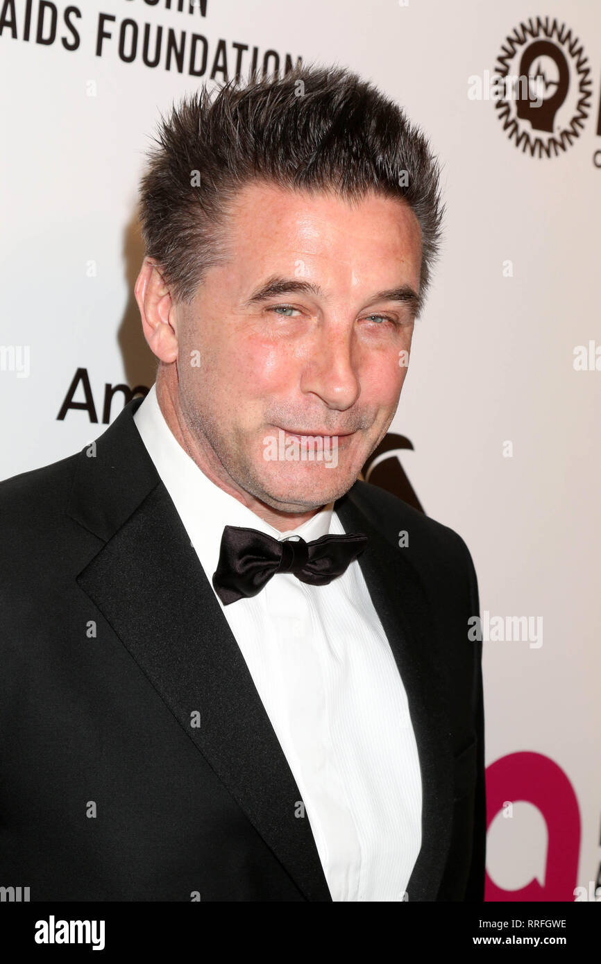 LOS ANGELES, CA - FEBRUARY 24: Billy Baldwin at the Elton John AIDS