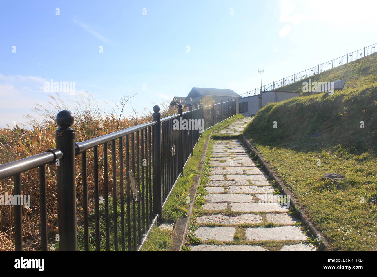 Hakodate Hokkaido Japan At The Tachimachi Cape At The End Of Mt Hakodate In Winter Season Stock Photo Alamy